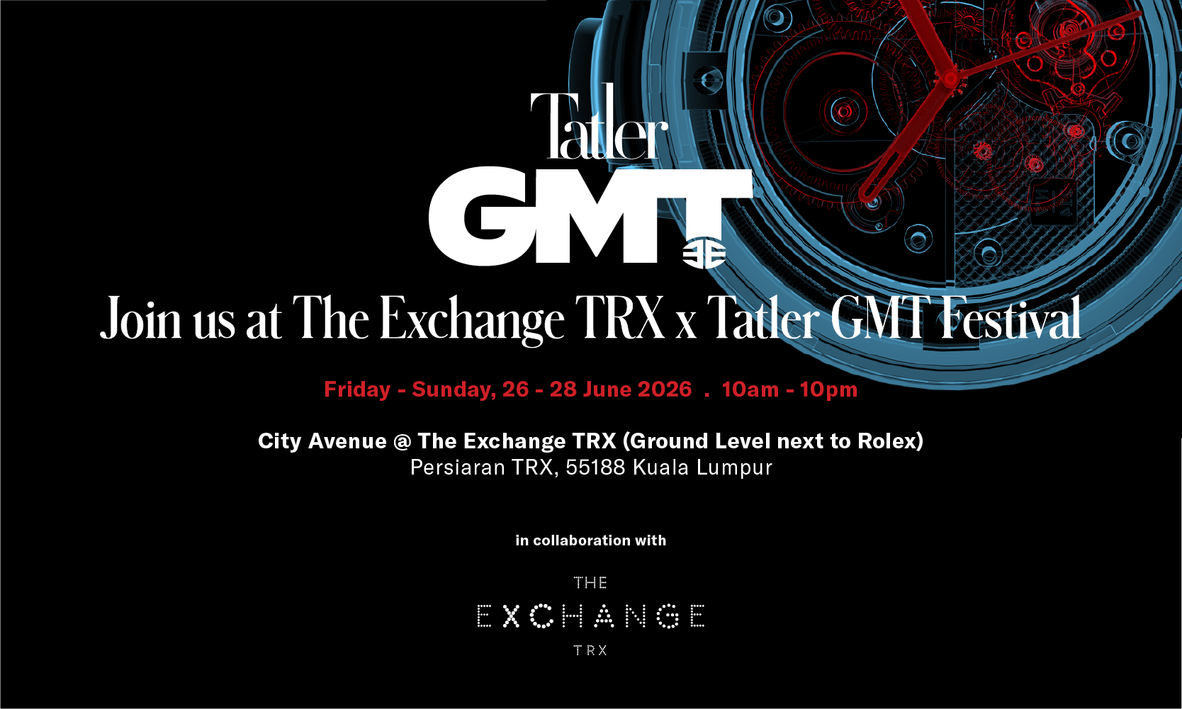 Join us at The Exchange TRX x Tatler GMT Festival Image